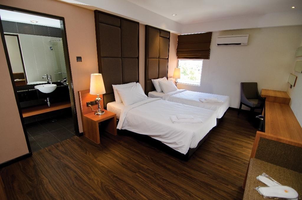 C'Haya Hotel Kota Kinabalu Oda fotoğraf