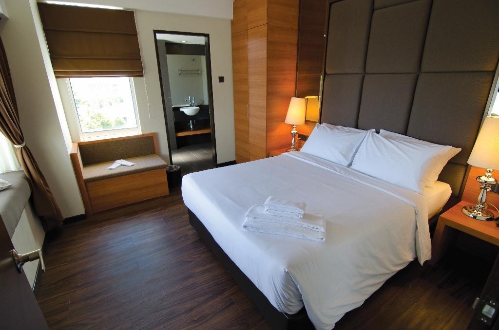 C'Haya Hotel Kota Kinabalu Oda fotoğraf